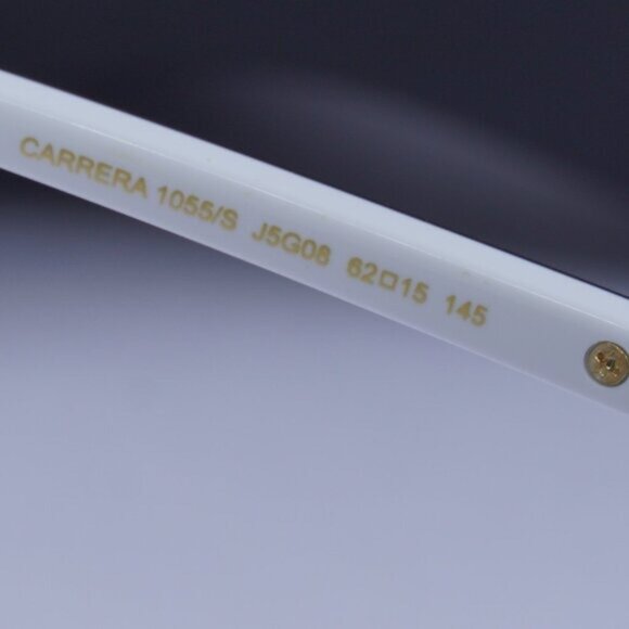 CARRERA 1055/S 0J5G 08 Square Sunglasses - Gold & Black/Champagne/Blue - Picture 9 of 11